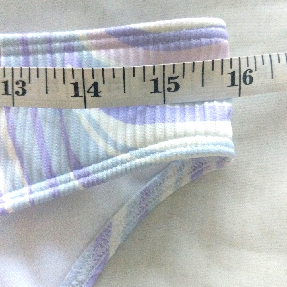 Hollister Women's Multicolor Swirls Bikini Bottoms - Picture 8 of 8
